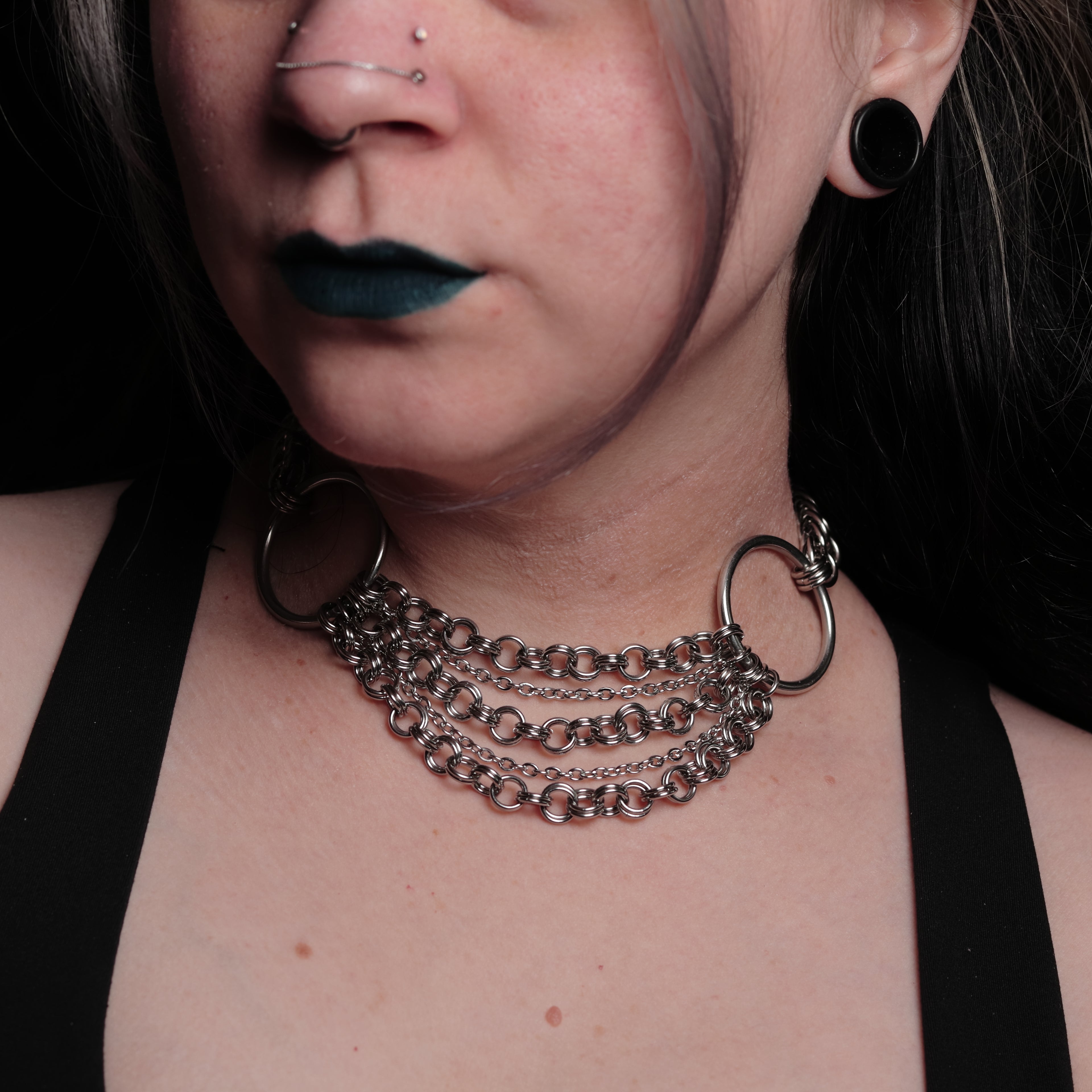 Basics- O Ring Layered Choker