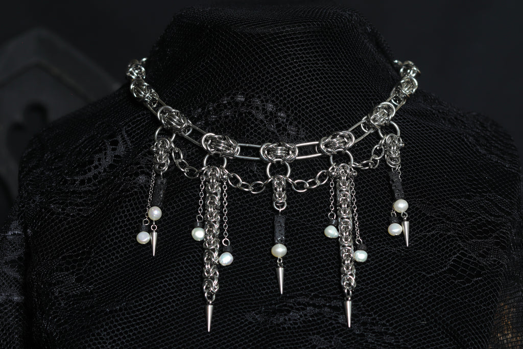 Soft Rocks Byzantine Necklace