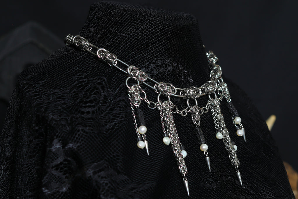 Soft Rocks Byzantine Necklace