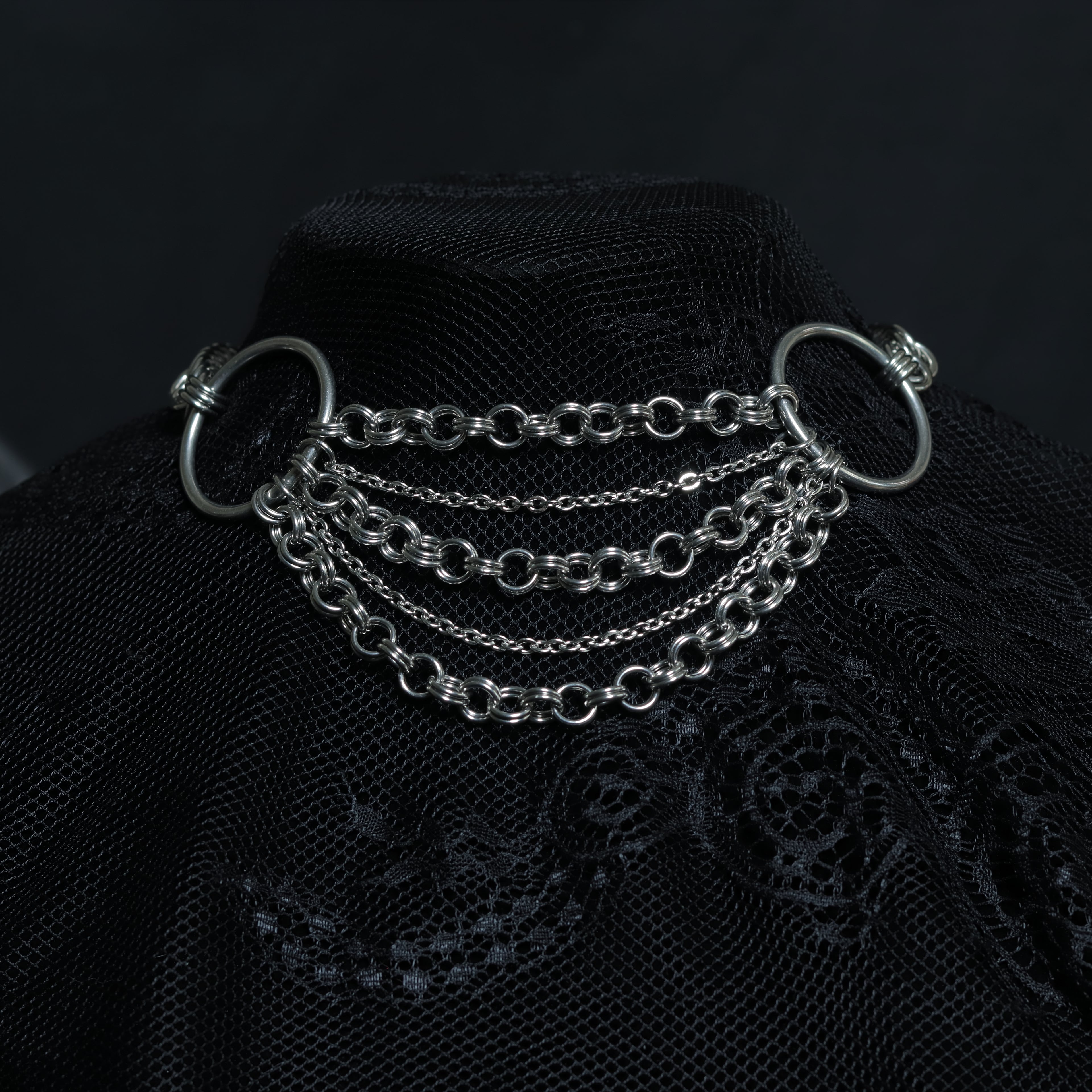 Basics- O Ring Layered Choker